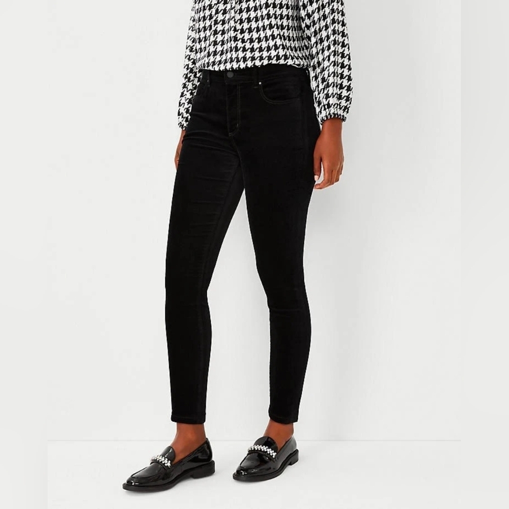 Ann Taylor The Skinny Velvet Jeans